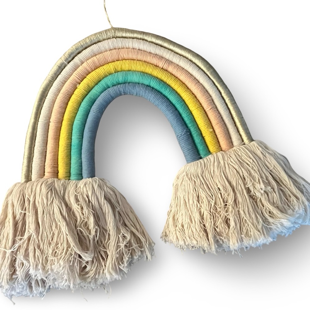 Large Rainbow Wall Hanging Kids Room - Picture 2 of 4